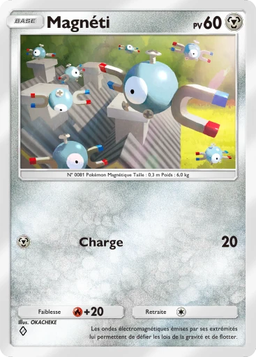 Carte Pokémon Magnéti de l'extension Lumière Triomphale