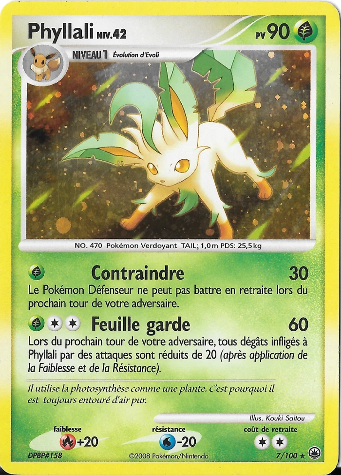 Carte Pokémon Phyllali de l'extension Aube Majestueuse