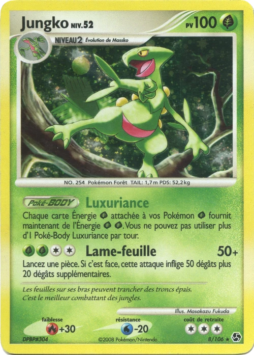 Carte Pokémon Jungko de l'extension Duels au Sommets