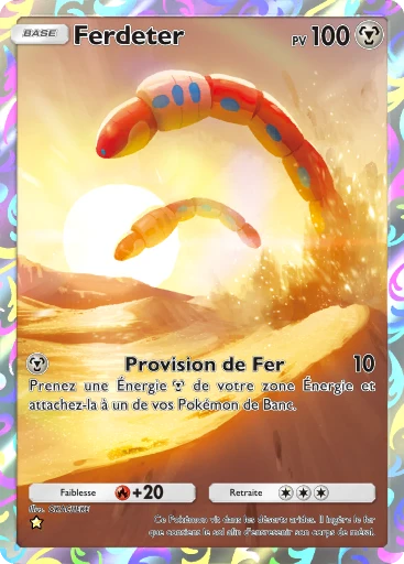 Carte Pokémon Ferdeter de l'extension Merveilles de Paldea