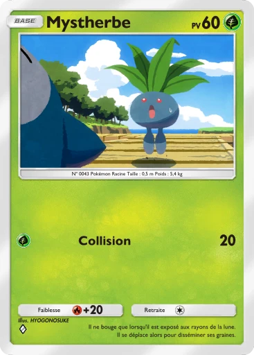 Carte Pokémon Mystherbe de l'extension Puissance Génétique