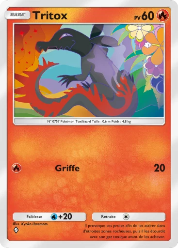 Carte Pokémon Tritox de l'extension Puissance Génétique