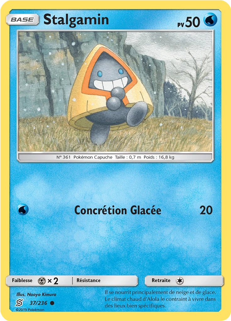 Carte Pokémon Stalgamin de l'extension Harmonie des Esprits