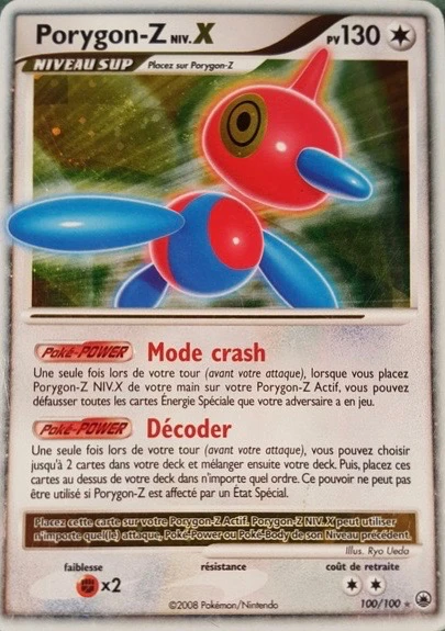 Carte Pokémon Porygon-Z de l'extension Aube Majestueuse