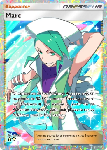 Carte Pokémon Marc de l'extension Jours Heureux