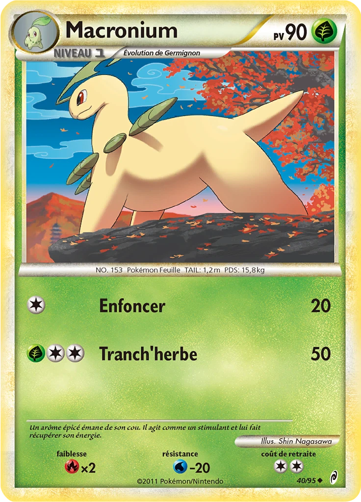 Carte Pokémon Macronium de l'extension L'appel des Légendes
