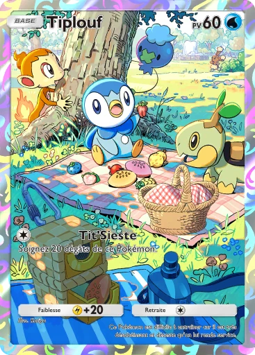 Carte Pokémon Tiplouf de l'extension Promo-A