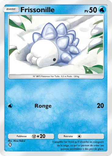 Carte Pokémon Frissonille de l'extension Propulsion Paradoxe