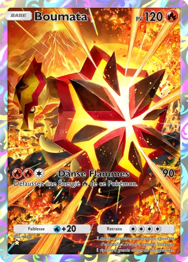 Carte Pokémon Boumata de l'extension Gardiens Astraux