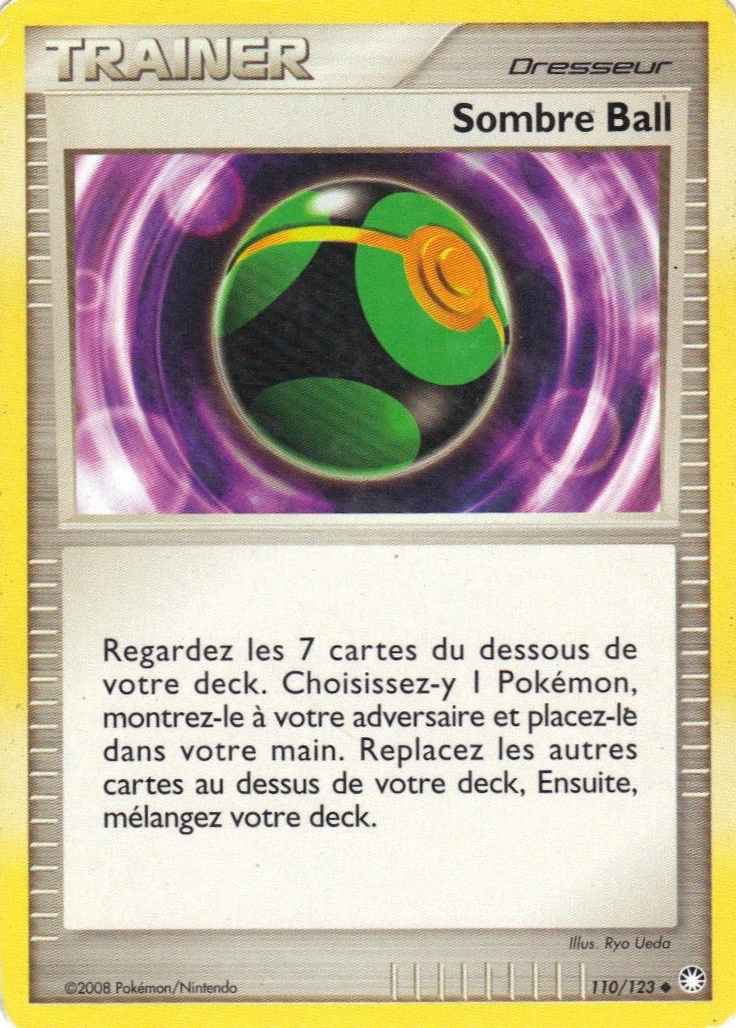 Carte Pokémon Sombre Ball de l'extension Trésors Mystérieux