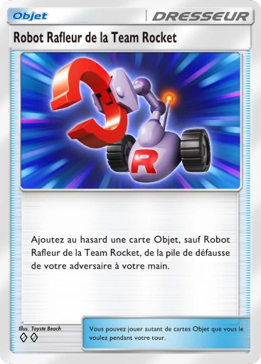 Carte Pokémon Robot Rafleur de la Team Rocket de l'extension L'Ambition de la Team Rocket