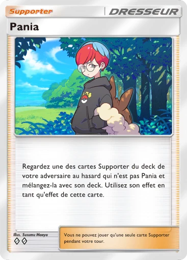 Carte Pokémon Pania de l'extension La Clairière d'Évoli
