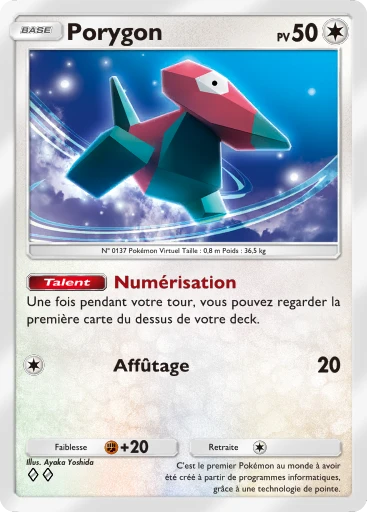 Carte Pokémon Porygon de l'extension Puissance Génétique