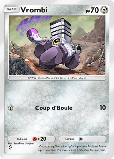 Carte Pokémon Vrombi de l'extension Réjouissances Rayonnantes