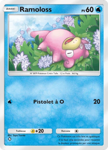 Carte Pokémon Ramoloss de l'extension Source Secrète