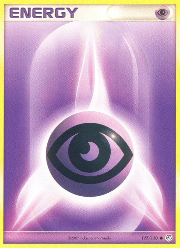 Carte Pokémon Énergie Psy de l'extension Diamant & Perle