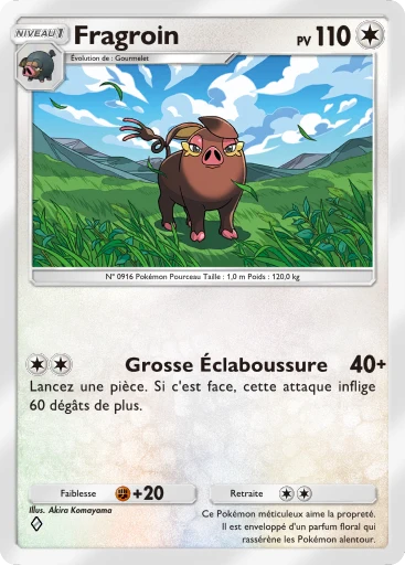 Carte Pokémon Fragroin de l'extension L'Ambition de la Team Rocket