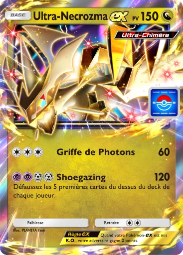 Carte Pokémon Ultra-Necrozma-ex de l'extension Promo-A