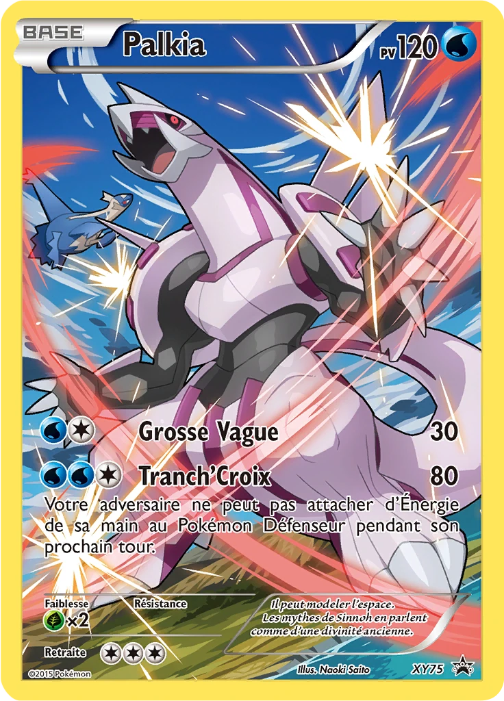 Carte Pokémon Palkia de l'extension Promo XY