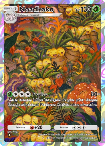 Carte Pokémon Noadkoko de l'extension L'Île Fabuleuse
