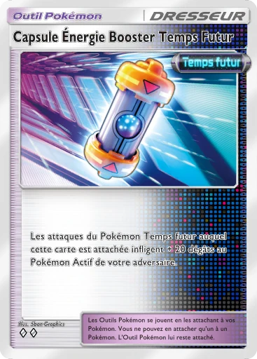 Carte Pokémon Capsule Énergie Booster Temps Futur de l'extension Booster de Luxe Méga
