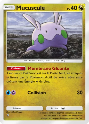 Carte Pokémon Mucuscule de l'extension Méga-Ascension