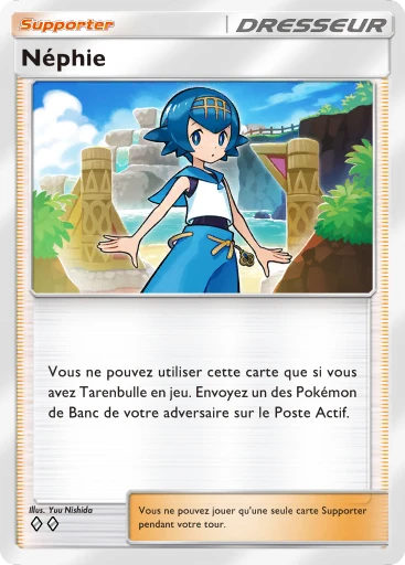 Carte Pokémon Néphie de l'extension Gardiens Astraux