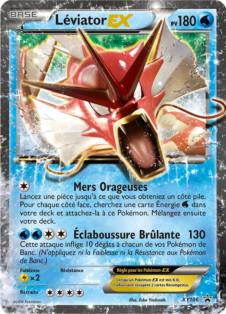 Carte Pokémon Léviator EX de l'extension Promo XY
