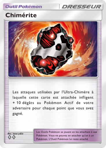 Carte Pokémon Chimérite de l'extension Crise Interdimensionnelle