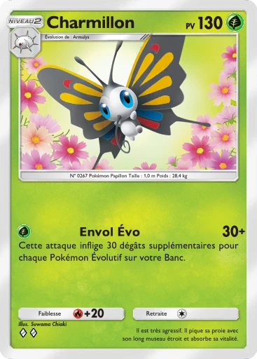 Carte Pokémon Charmillon de l'extension Domination Céleste