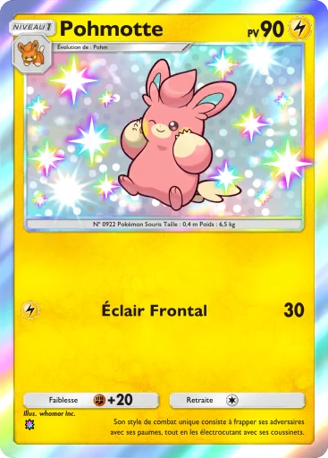 Carte Pokémon Pohmotte de l'extension Merveilles de Paldea