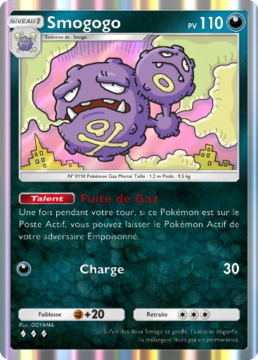 Carte Pokémon Smogogo de l'extension Puissance Génétique