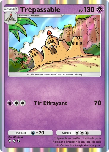 Carte Pokémon Trépassable de l'extension Gardiens Astraux
