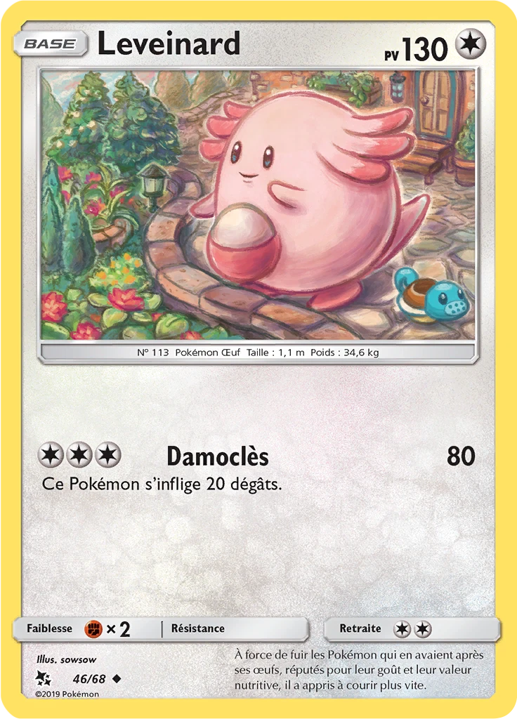 Carte Pokémon Leveinard de l'extension Destinées Occultes