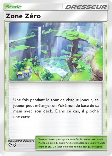 Carte Pokémon Zone Zéro de l'extension Propulsion Paradoxe