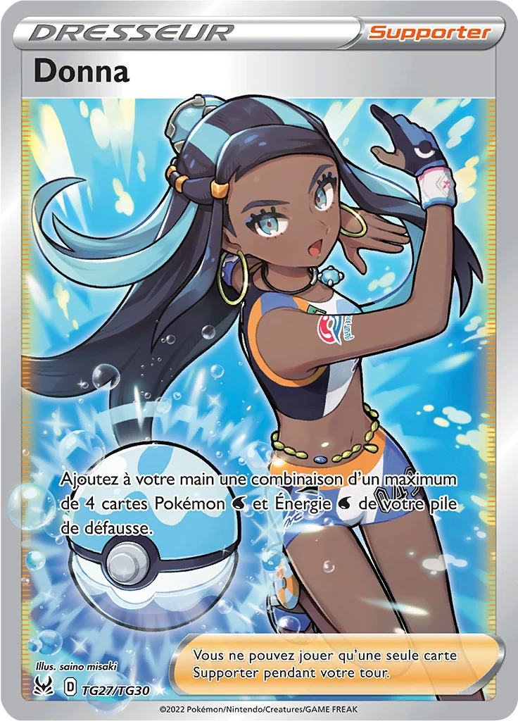 Carte Pokémon Donna de l'extension Origine Perdue