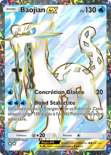Carte Pokémon Baojian-ex de l'extension Merveilles de Paldea