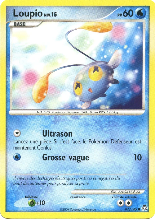 Carte Pokémon Loupio de l'extension Éveil des Légendes