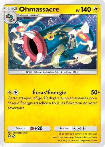 Carte Pokémon Ohmassacre de l'extension Domination Céleste