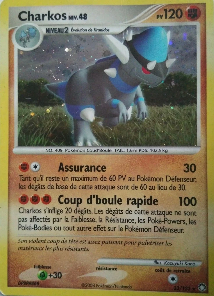 Carte Pokémon Charkos de l'extension Trésors Mystérieux