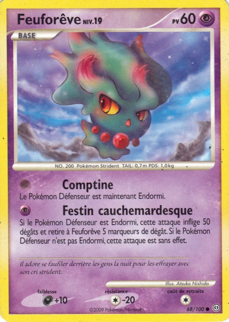 Carte Pokémon Feuforêve de l'extension Tempête