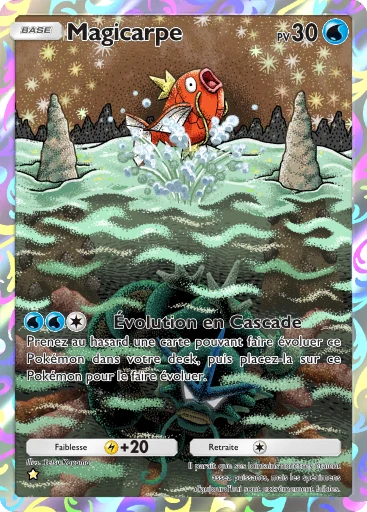 Carte Pokémon Magicarpe de l'extension Méga-Ascension