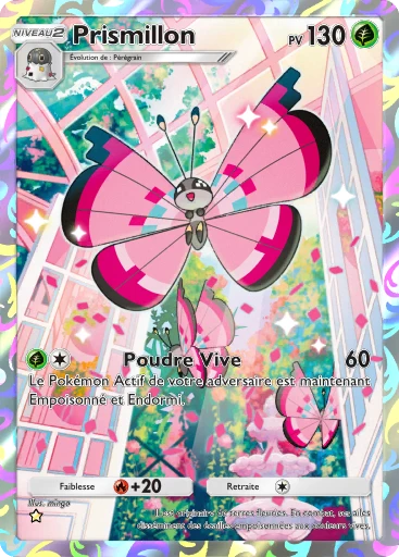 Carte Pokémon Prismillon de l'extension Parade Onirique