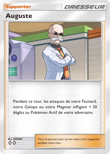 Carte Pokémon Auguste de l'extension Puissance Génétique