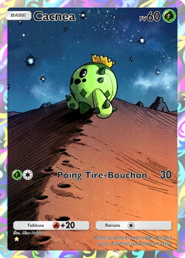 Carte Pokémon Cacnea de l'extension Parade Onirique