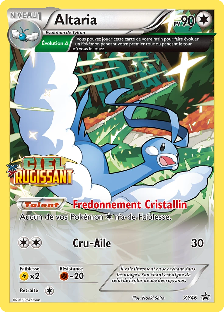 Carte Pokémon Altaria de l'extension Promo XY
