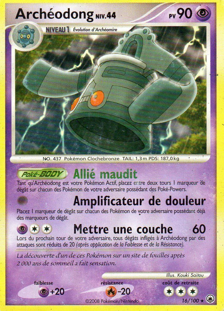 Carte Pokémon Archéodong de l'extension Aube Majestueuse