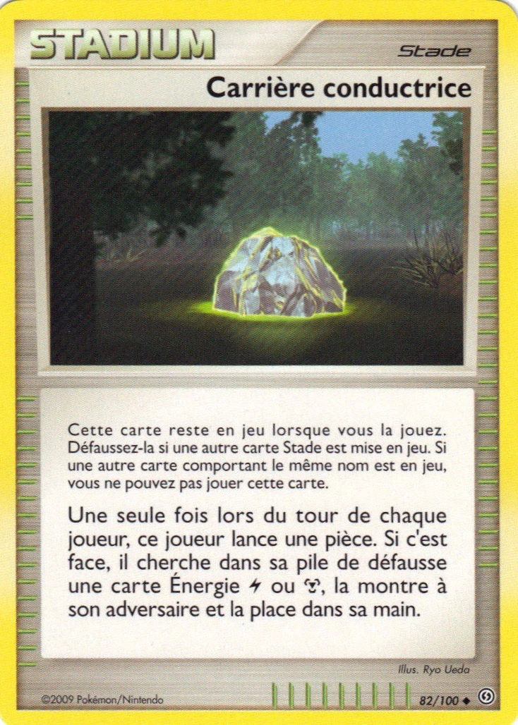 Carte Pokémon Carrière conductrice de l'extension Tempête