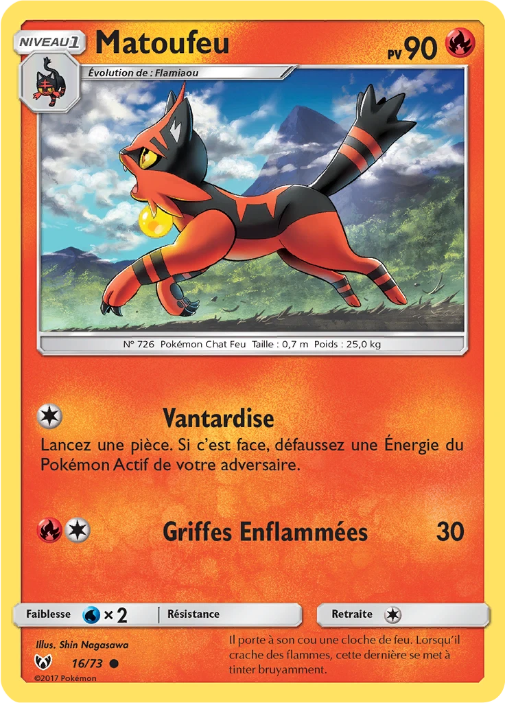 Carte Pokémon Matoufeu de l'extension Légendes Brillantes