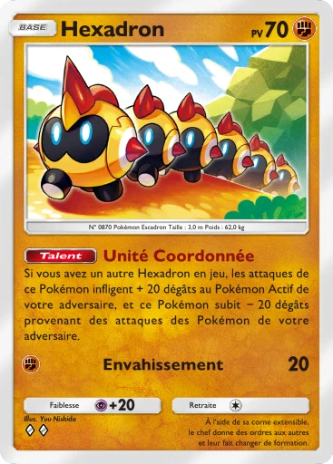 Carte Pokémon Hexadron de l'extension Parade Onirique